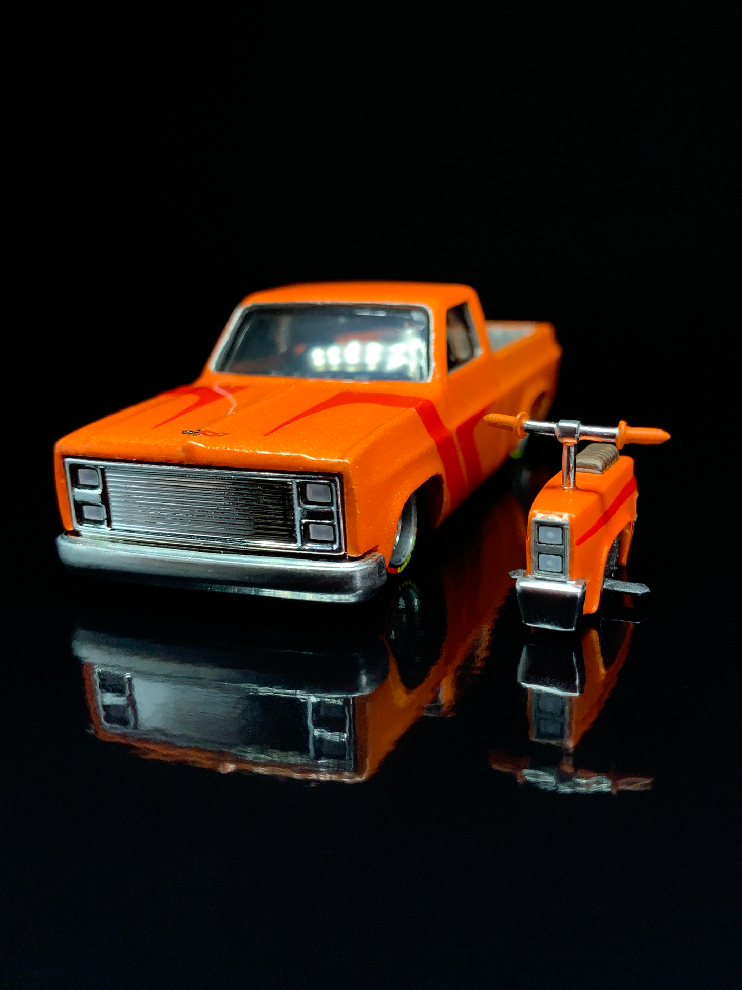 Chevy C10 & Mini-Me Custom Hot Wheels