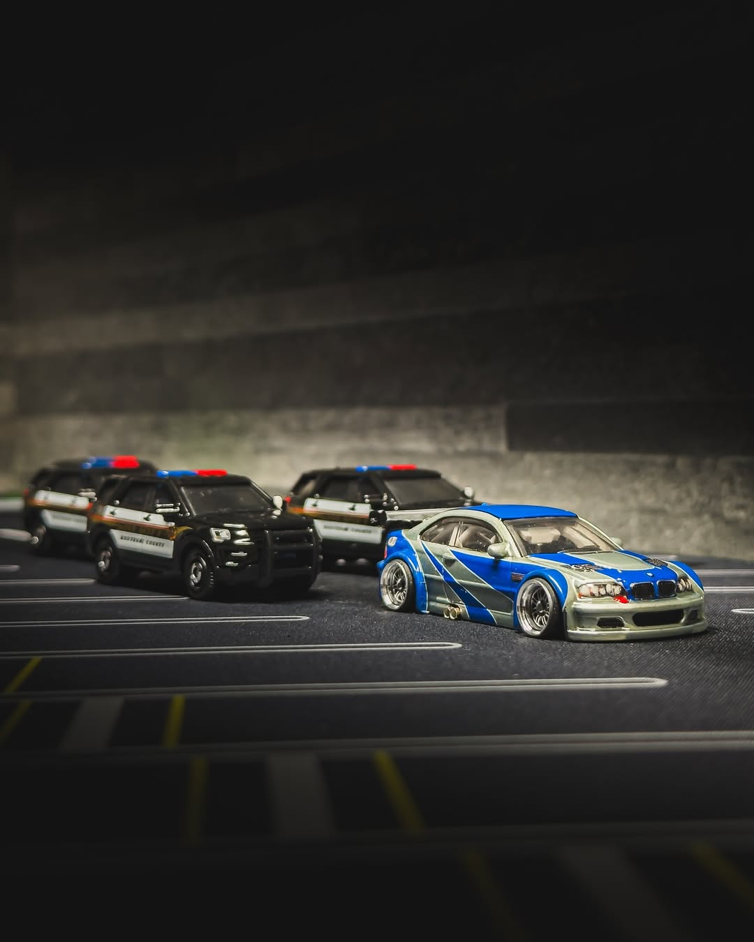 BMW M3 GTR Need for Speed Most Wanted Waterslide decals 1:64 for HW e46