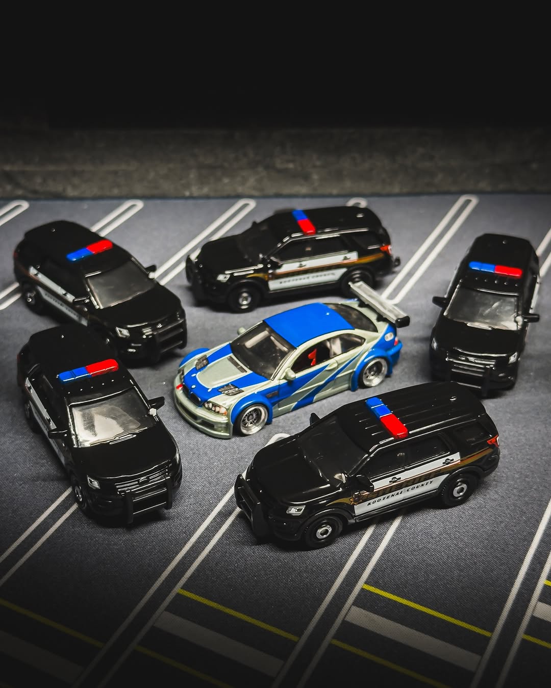 BMW M3 GTR Need for Speed Most Wanted Waterslide decals 1:64 for HW e46