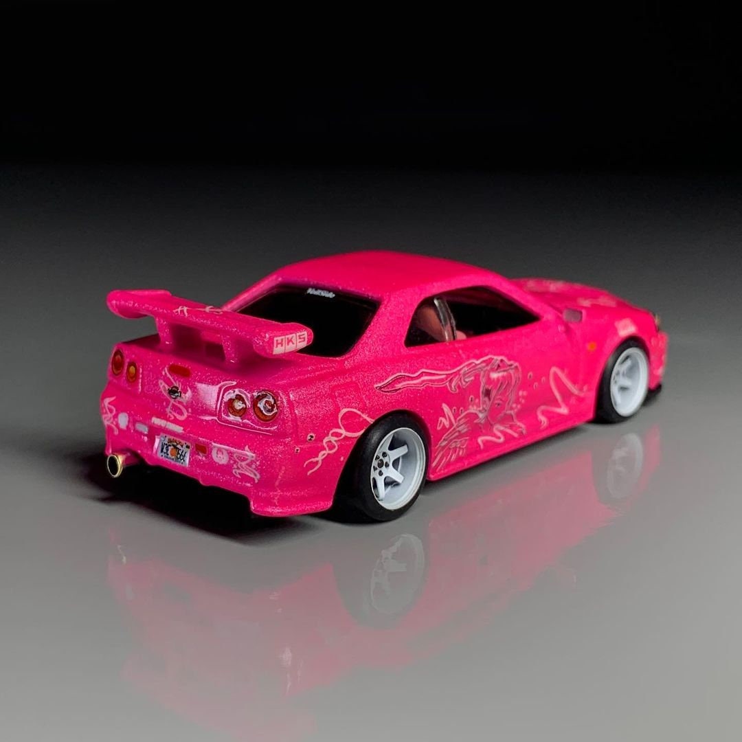 1/64 1/24 1/18 Fast&Furious Suki S2000 Johnny Tran S2000 Waterslide Decals 1:64