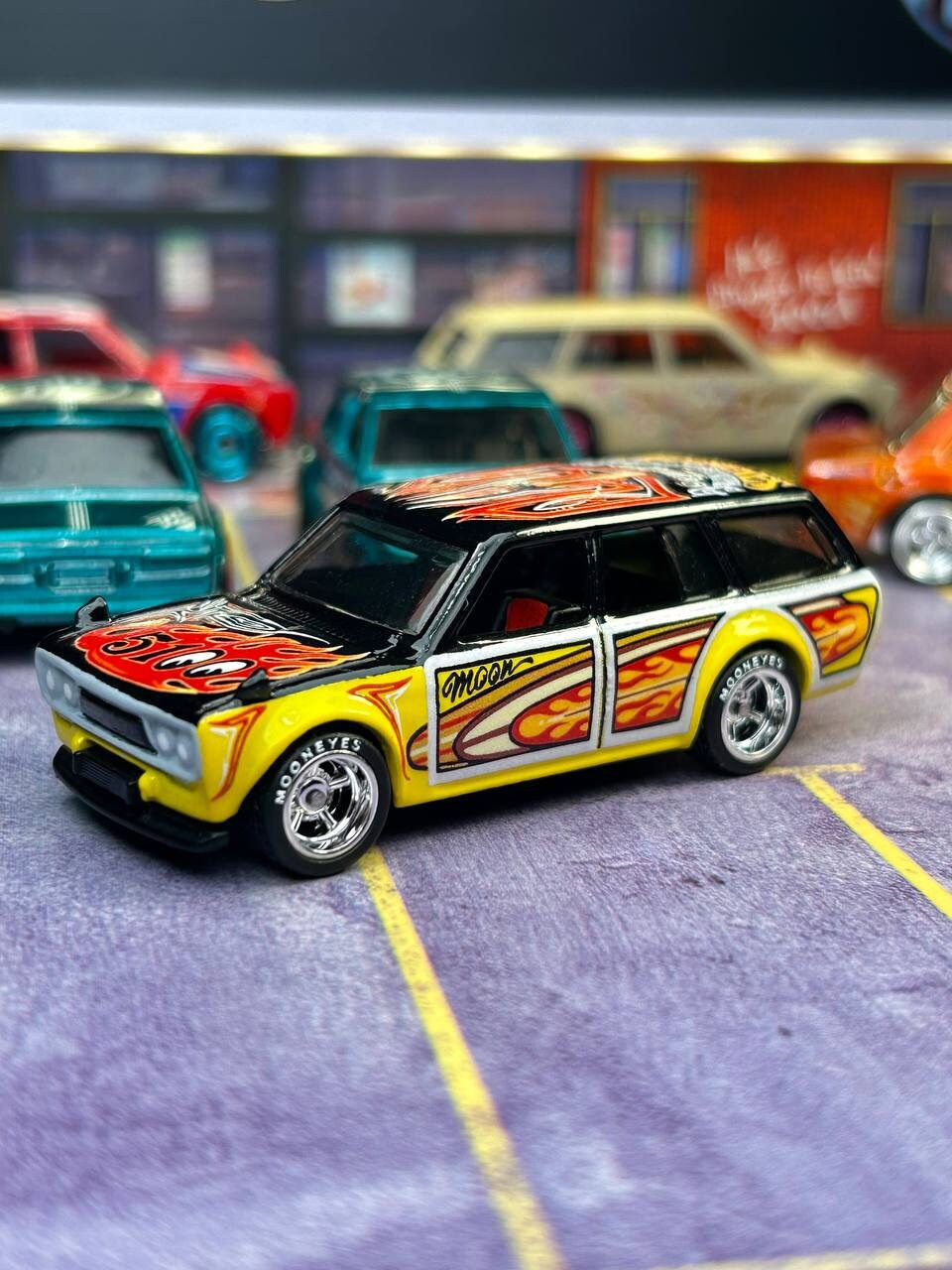 Datsun 510 HW Japan Convention 2019 Waterslide decals 1:64