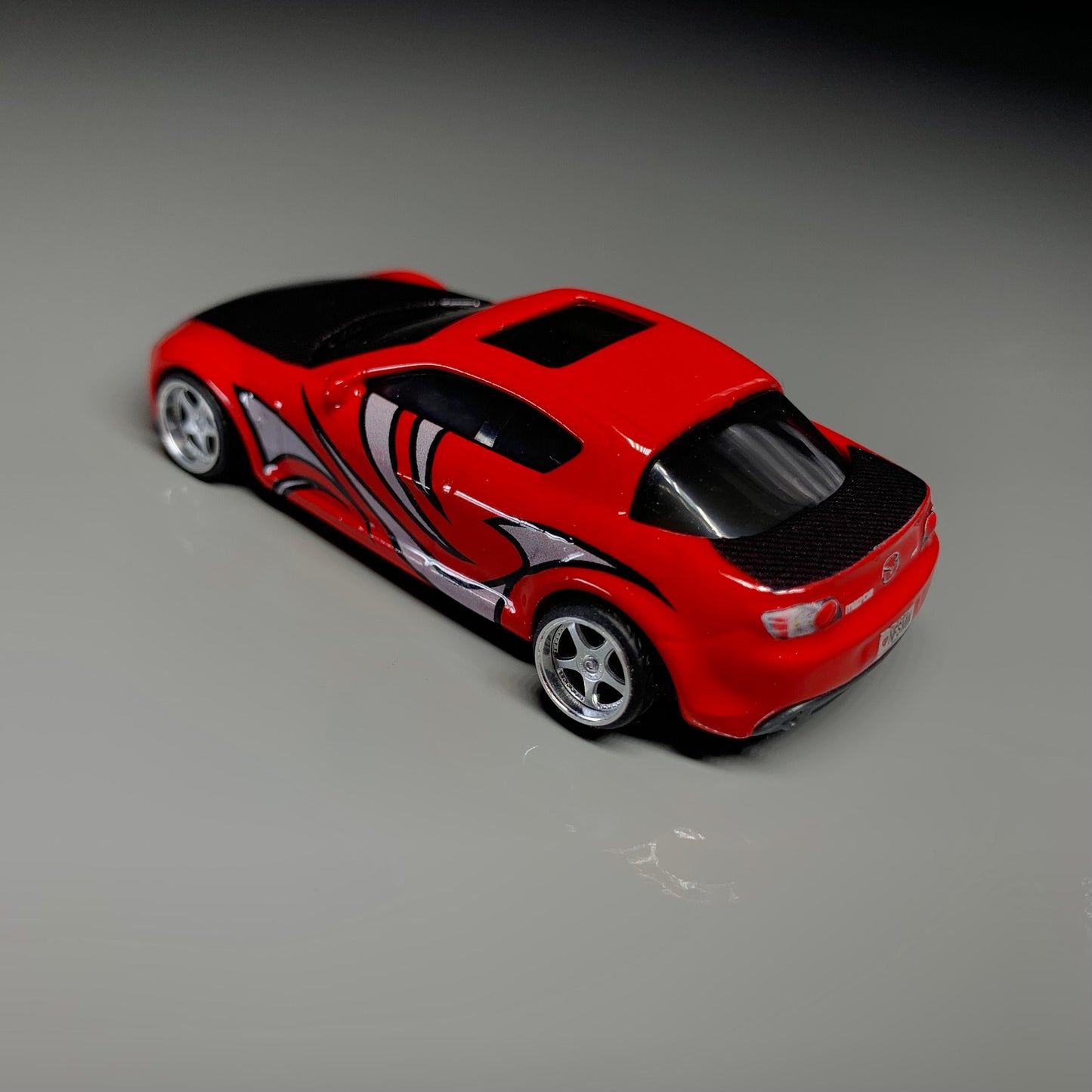 Need for Speed Most Wanted Mia's Mazda RX8 Waterslide decals 1:64
