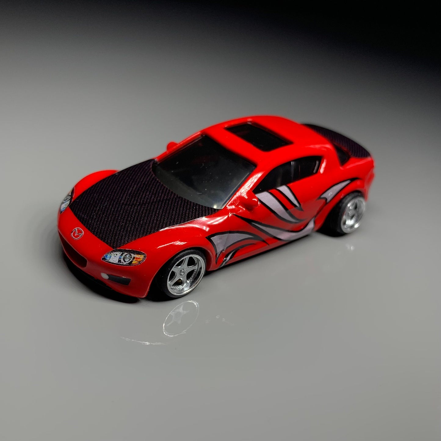 Need for Speed Most Wanted Mia's Mazda RX8 Waterslide decals 1:64