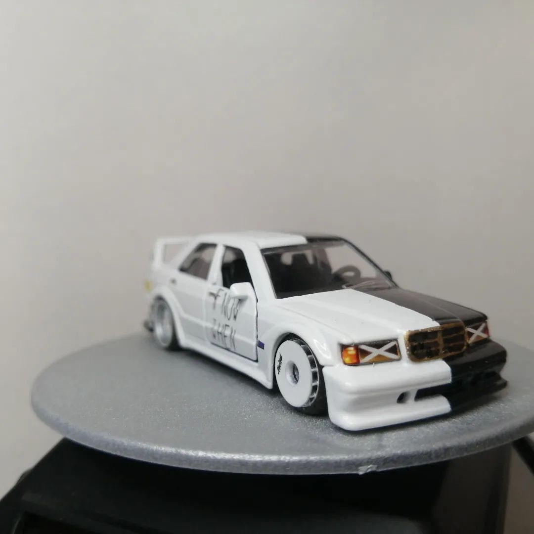 1/64 and 1/24 Asap Rocky Need for Speed Mercedes 190e Waterslide decals