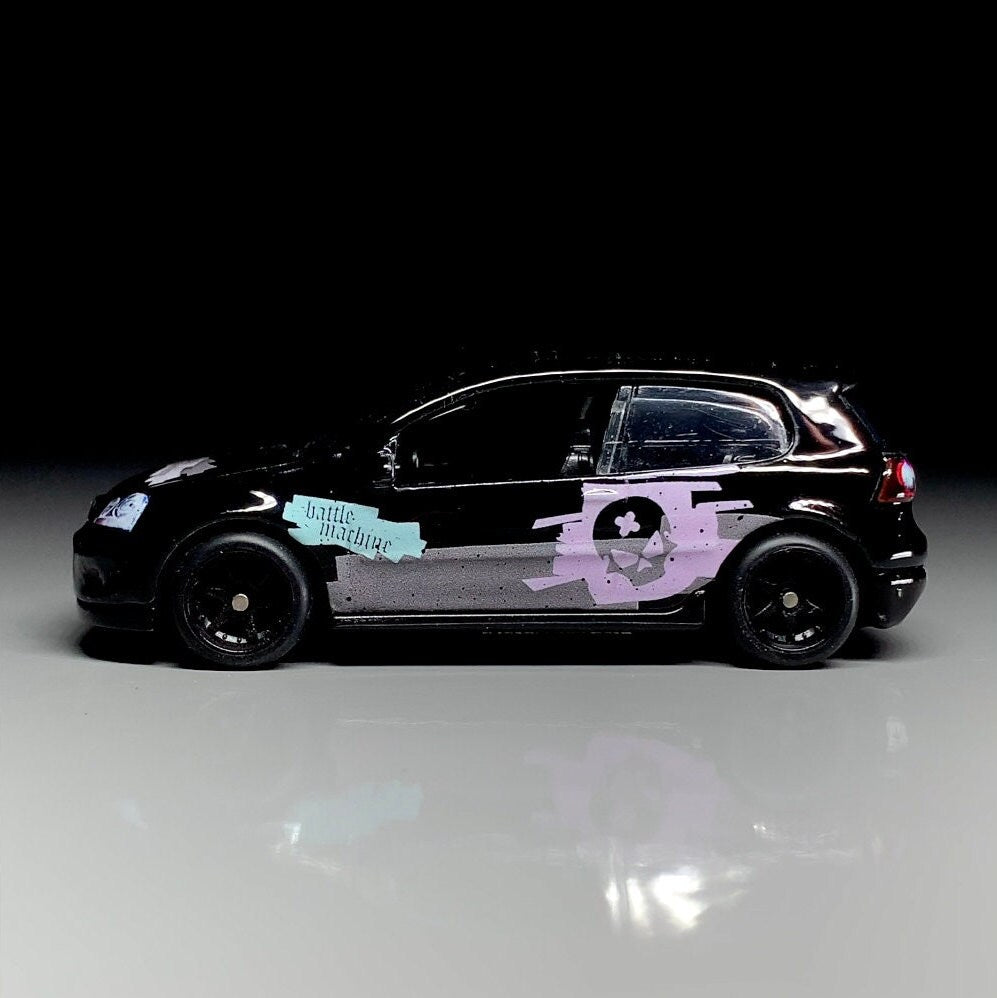 1:64 Need for Speed ProStreet Battle Machine Golf/Civic/350z Waterslide decals 1/64 for HW Matchbox
