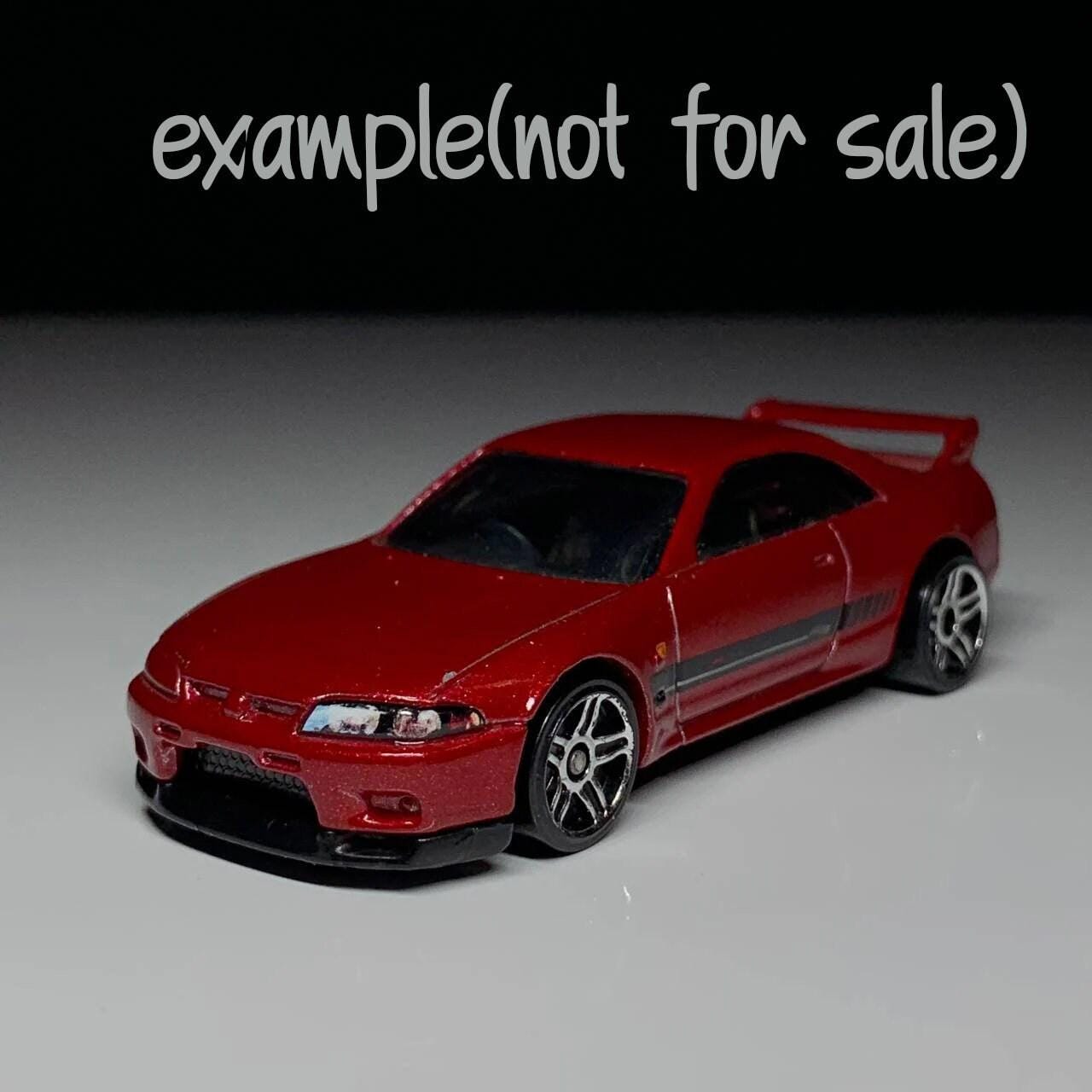 Skyline R32 R33 R34 Lights and badges Waterslide decals 1:64 for HW models
