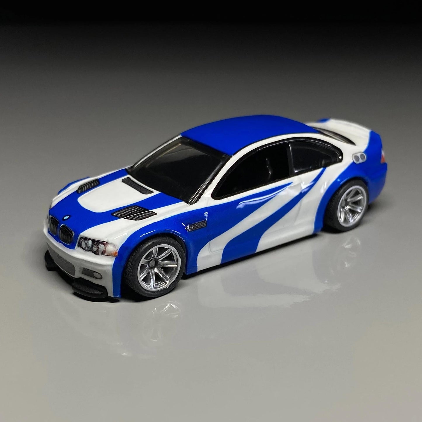 BMW M3 GTR Need for Speed Most Wanted Waterslide decals 1:64 for HW e46