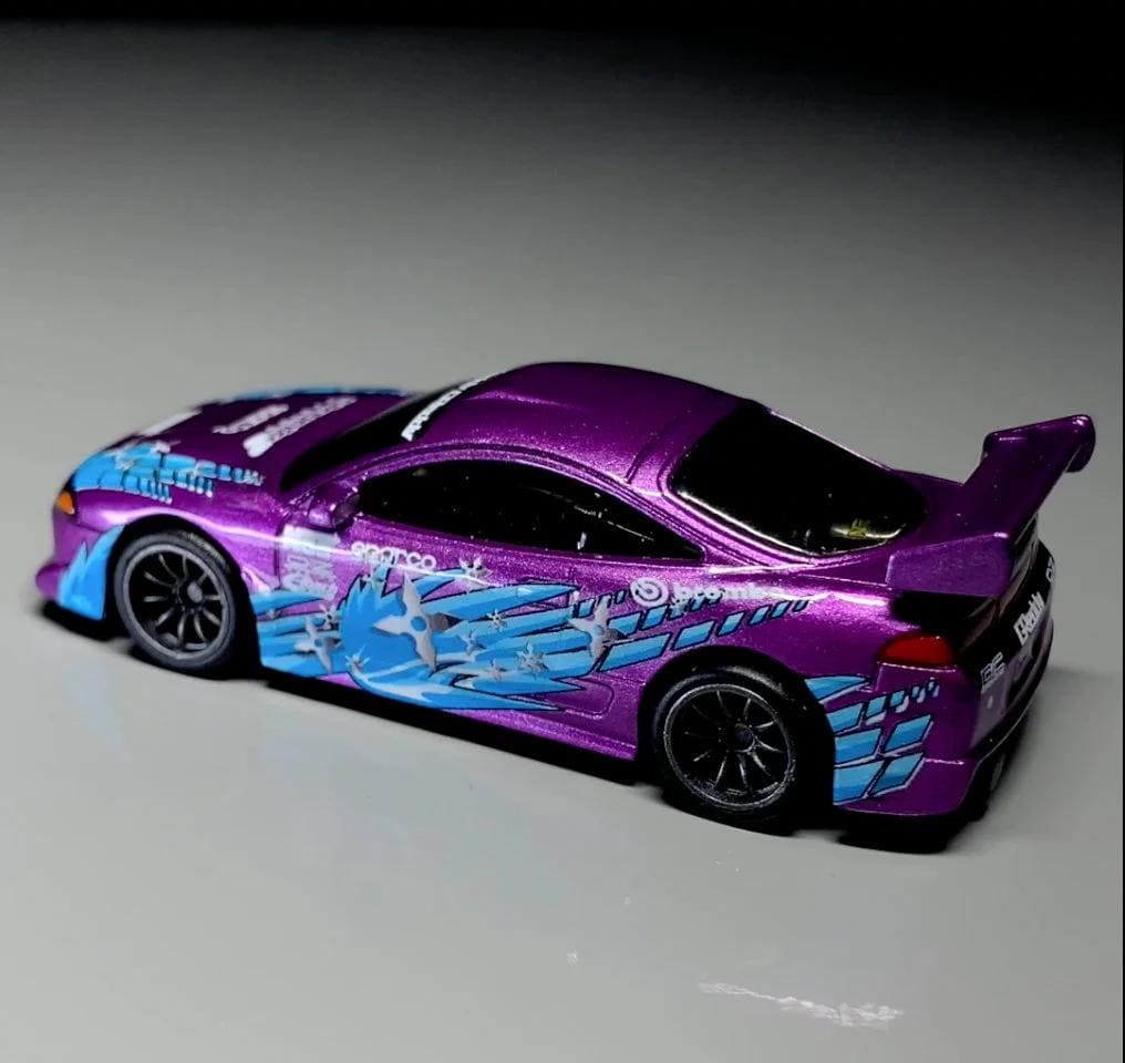 1/64 1/24 NFS Underground Melissa's Eclipse Eclipse White toner Waterslide Decals