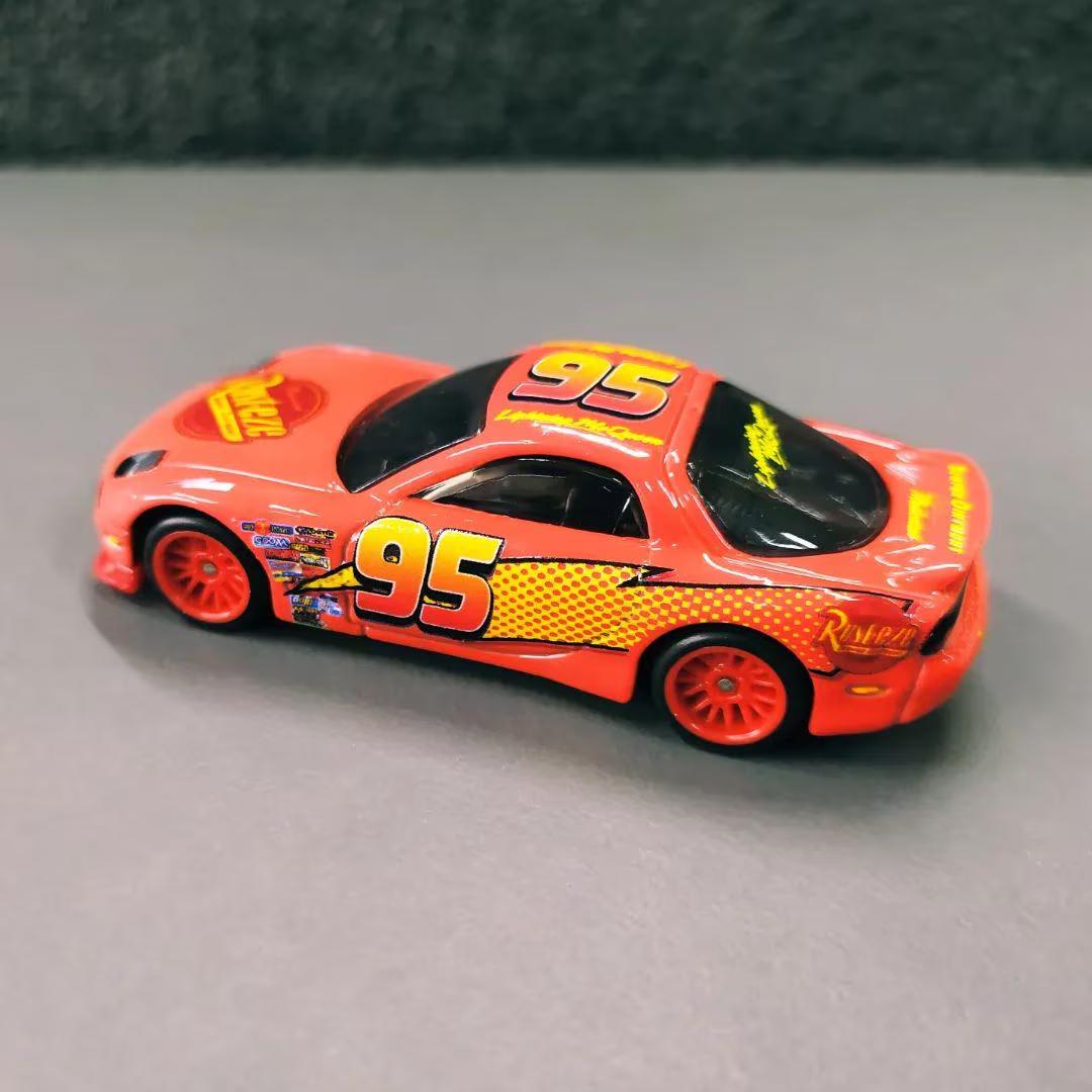 1/64 Lightning McQueen White Toner Waterslide decals for 1:64 scale Cars