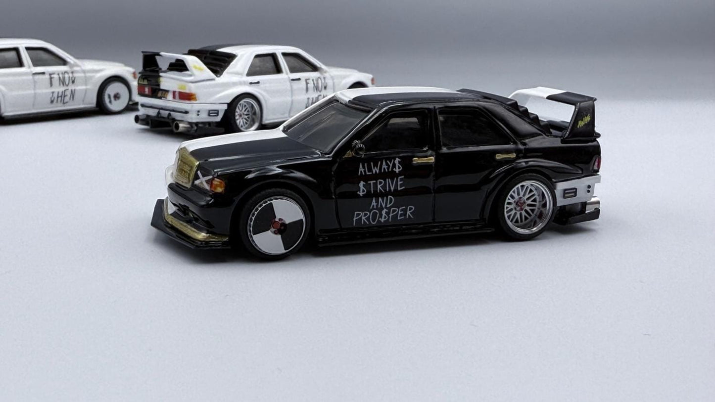 1/64 and 1/24 Asap Rocky Need for Speed Mercedes 190e Waterslide decals