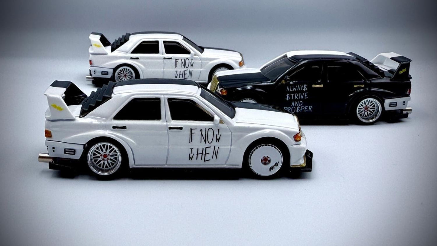 1/64 and 1/24 Asap Rocky Need for Speed Mercedes 190e Waterslide decals
