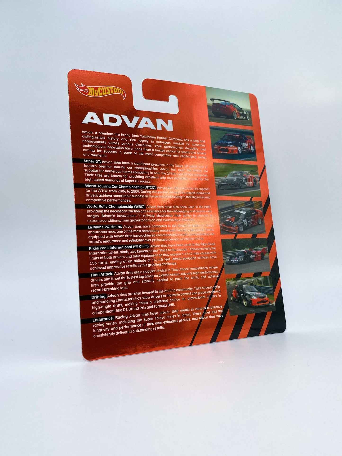 Advan Chromed/foil CUSTOM Premium card for HW models