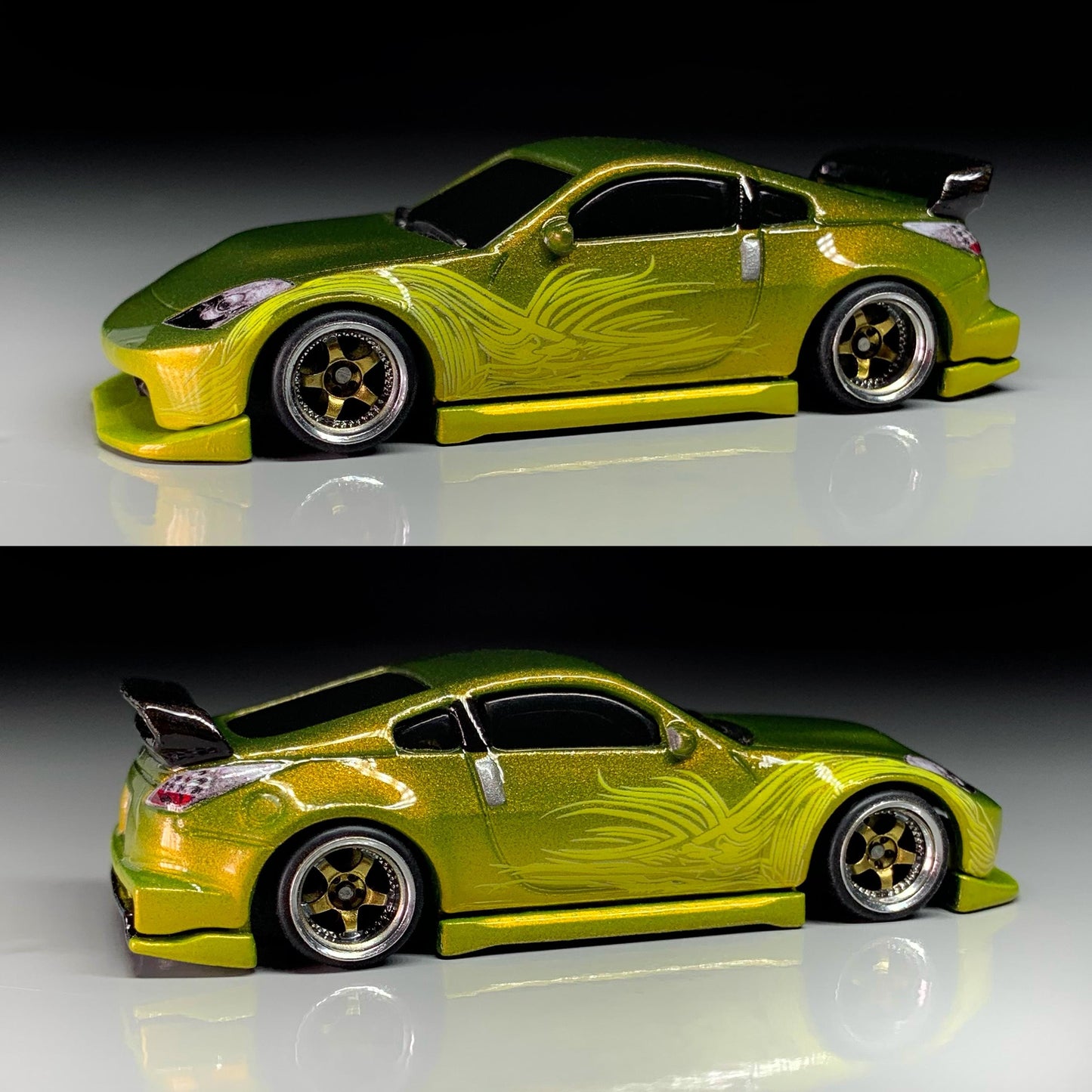 1/64 1/24 Tokyo Drift Morimoto's Nissan 350z | White Toner Waterslide decals 1:64