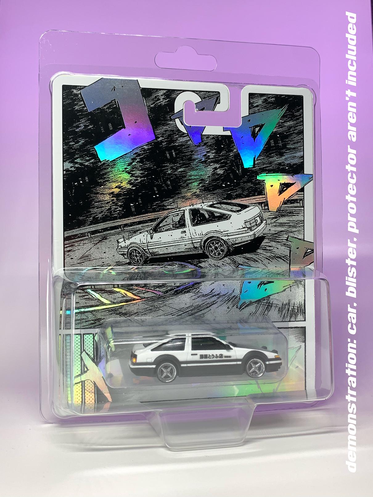 Initial D Holographic foil CUSTOM Premium card for HW and other 1/64 models