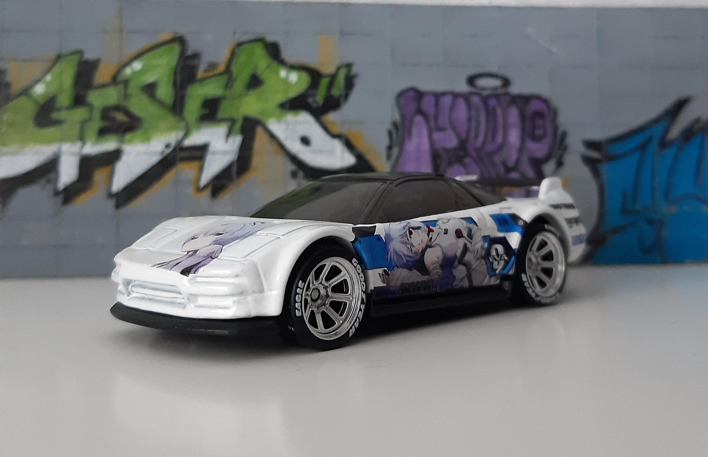 Evangelion Itasha Waterslide Decals for 1:64 models