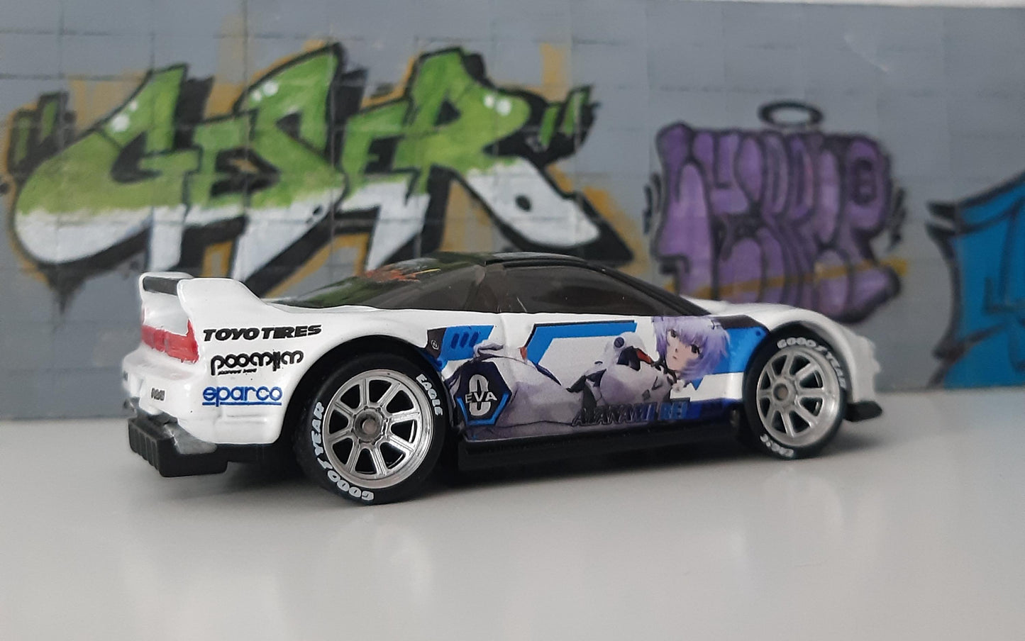 Evangelion Itasha Waterslide Decals for 1:64 models