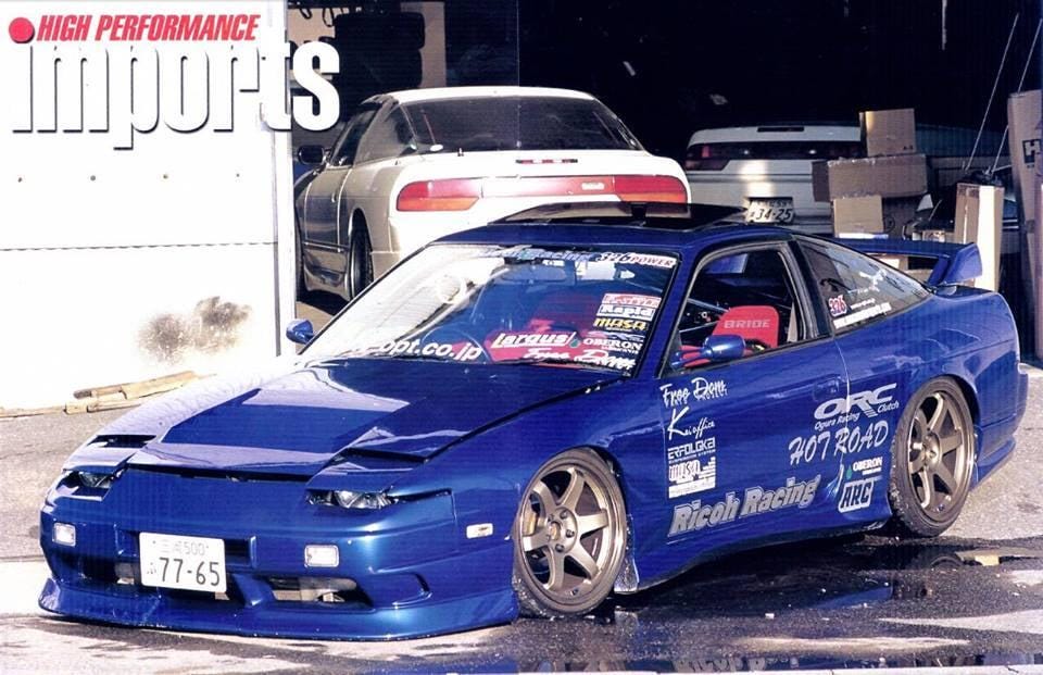 1/64 1/24 SB Corporation Nissan 180sx s13 Drift livery Waterslide decals for 1:64 scale