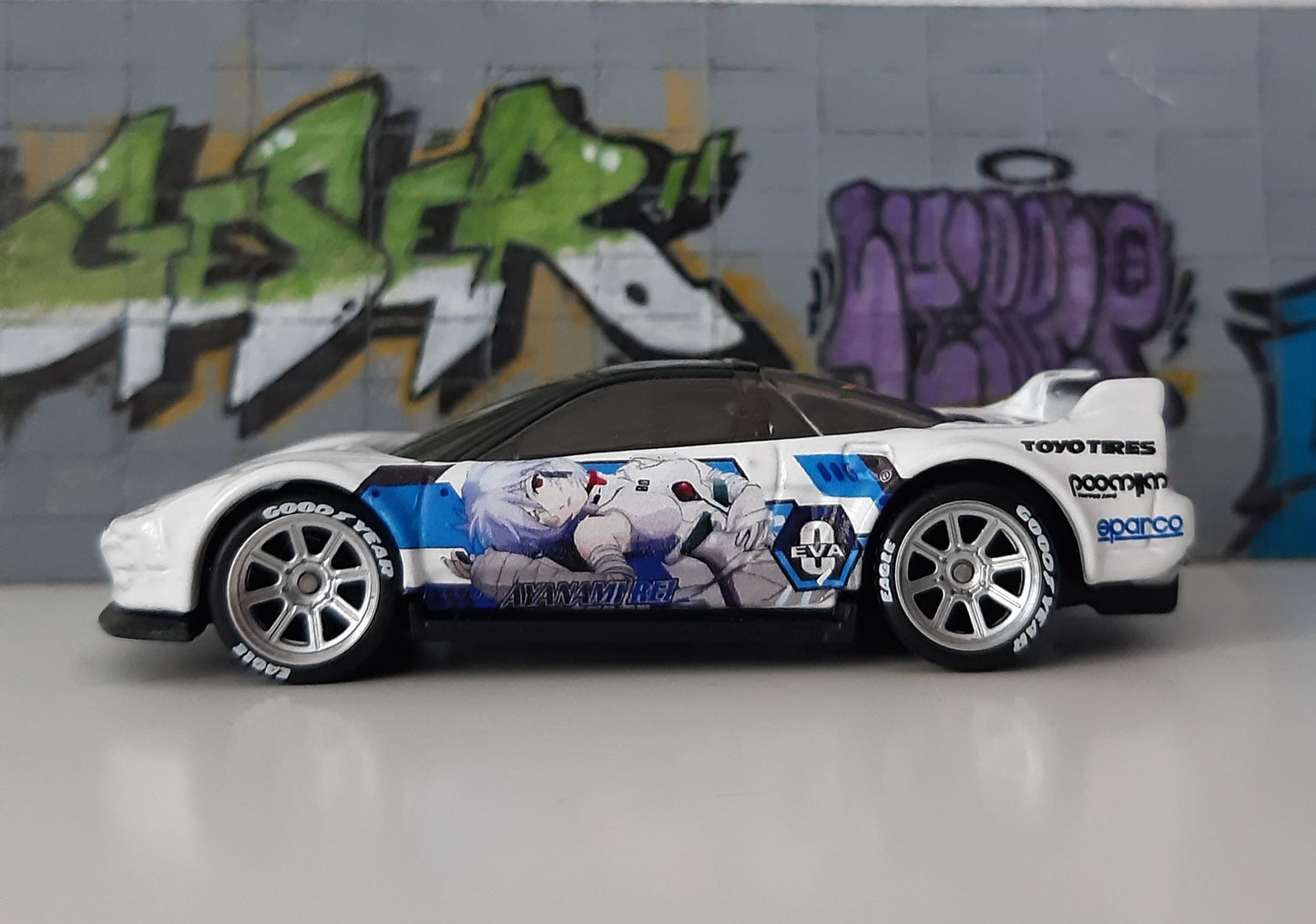 Evangelion Itasha Waterslide Decals for 1:64 models