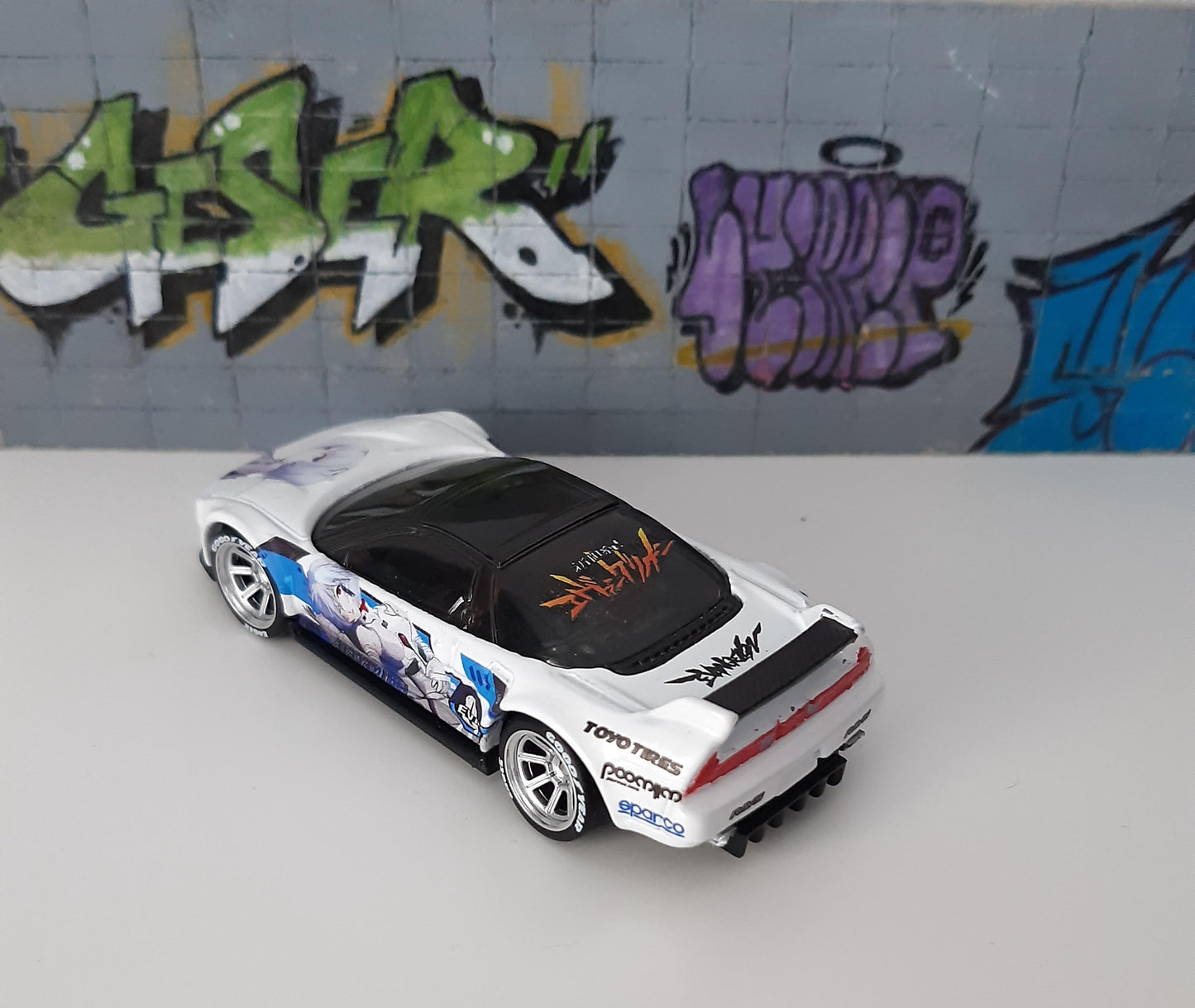 Evangelion Itasha Waterslide Decals for 1:64 models