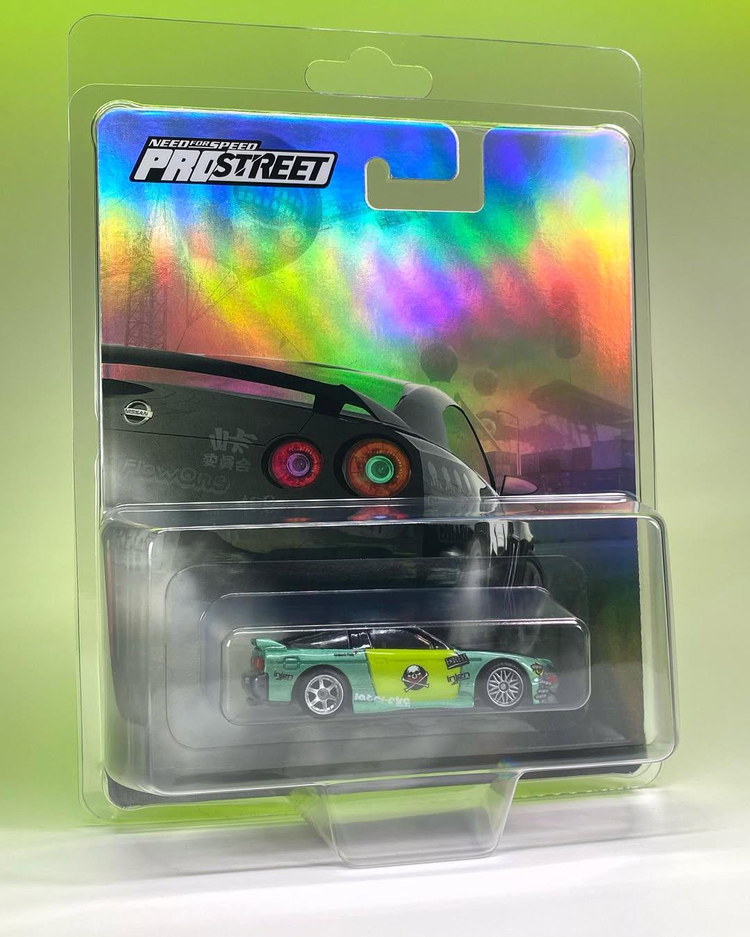 Need for Speed Pro Street Holographic foil CUSTOM Premium card for HW and other 1/64 models