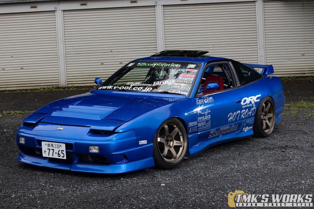 1/64 1/24 SB Corporation Nissan 180sx s13 Drift livery Waterslide decals for 1:64 scale