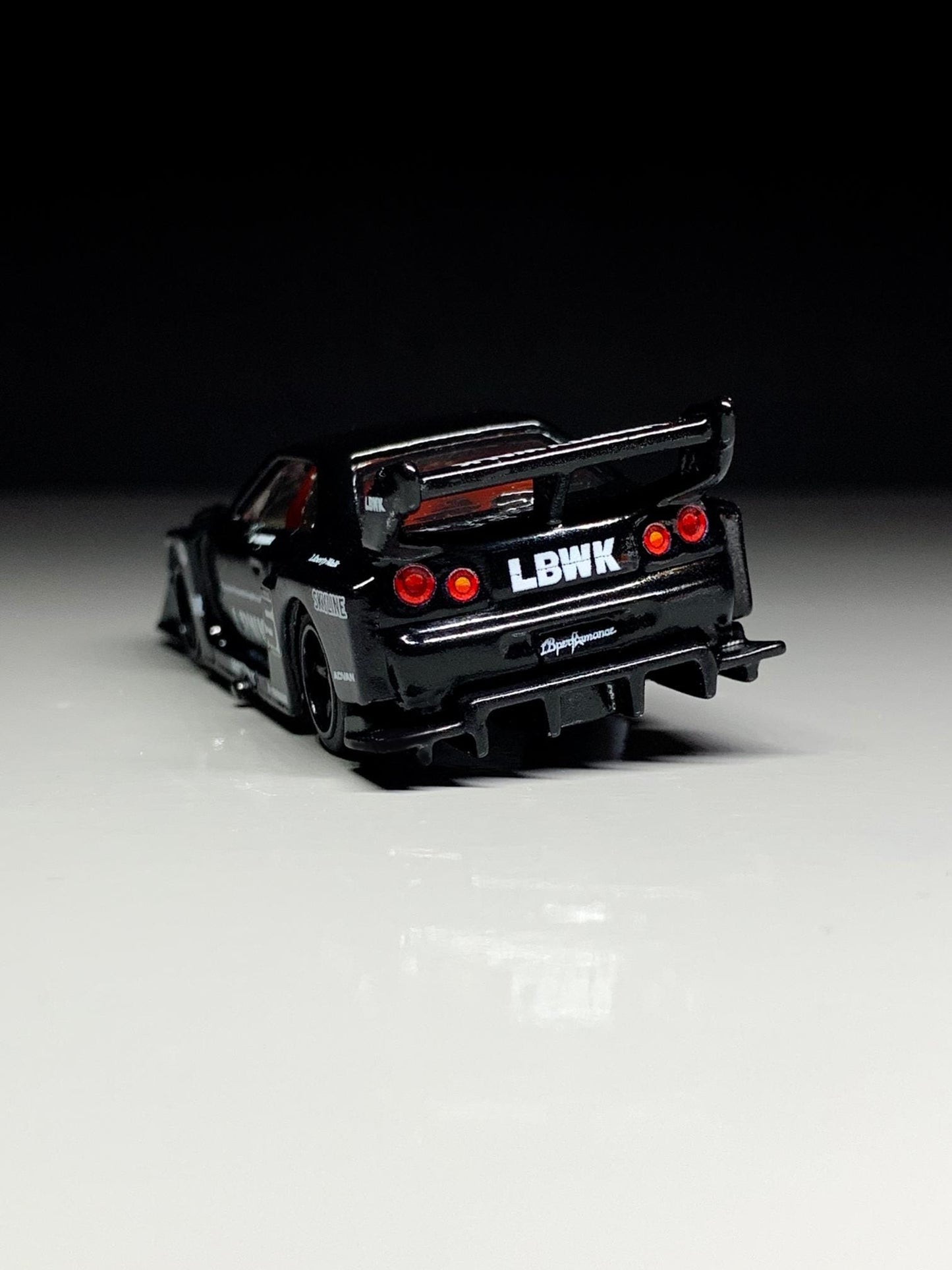 1/64 1/24 CHASE LBWK Super Silhouette Works R34 Skyline Liberty Walk livery