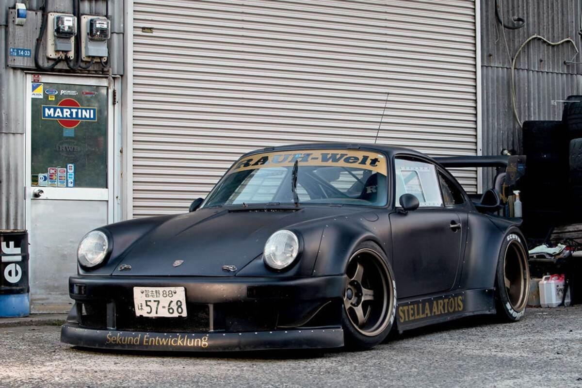 3 in 1 RWB Porsche 964 930 993 Waterslide decals for 1:64 models Rauh Welt Begriff livery
