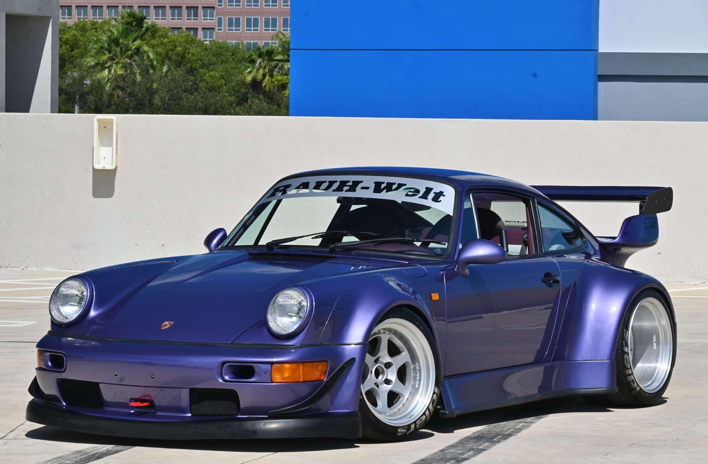 3 in 1 RWB Porsche 964 930 993 Waterslide decals for 1:64 models Rauh Welt Begriff livery