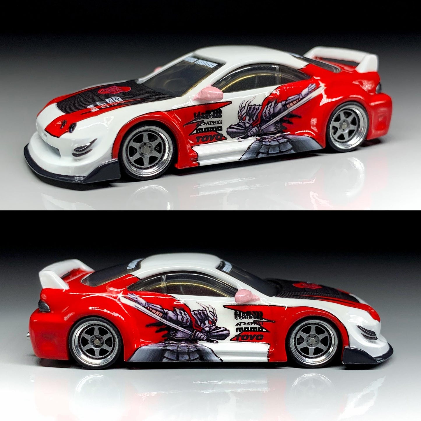 1/64 NFS Underground Vortex Acura Integra Samurai 1:64 Waterslide decals and Body kit for HW models