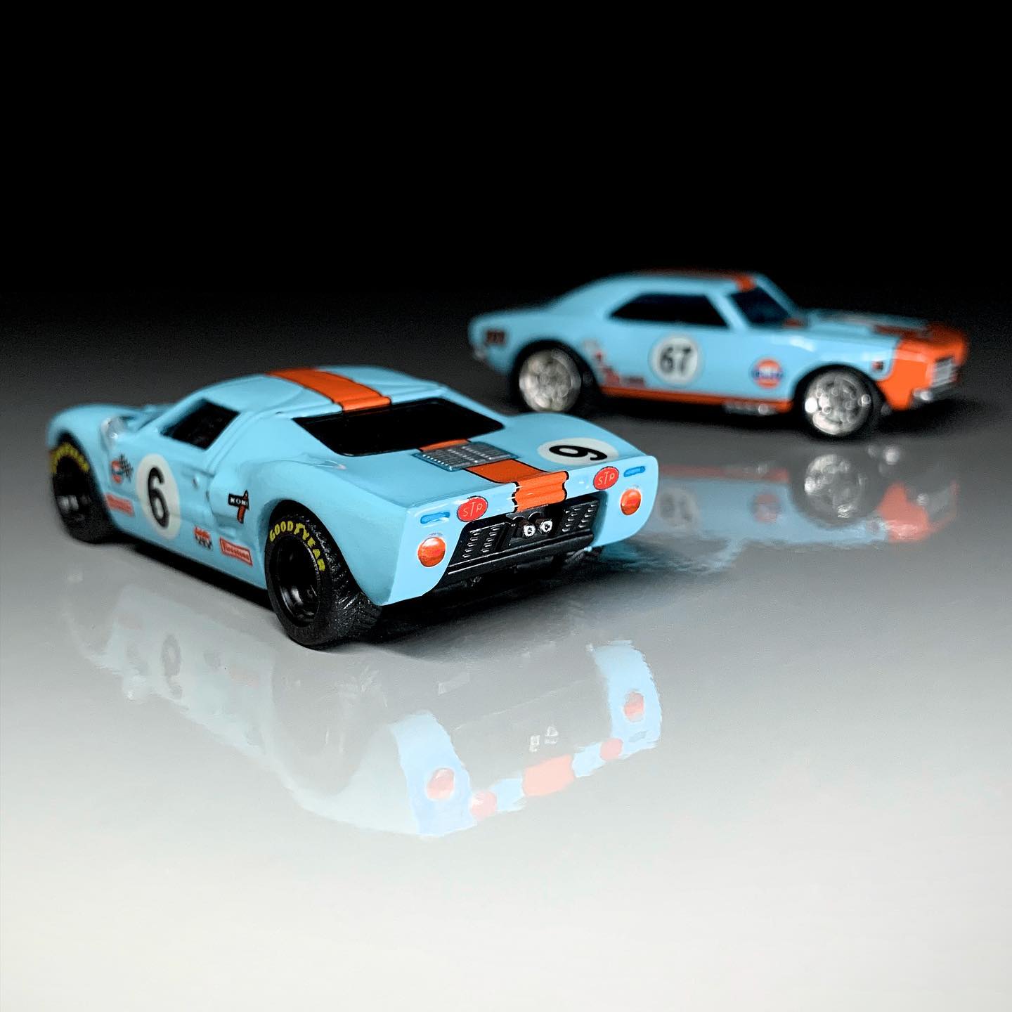 Gulf Chevy Camaro Custom Hot Wheels