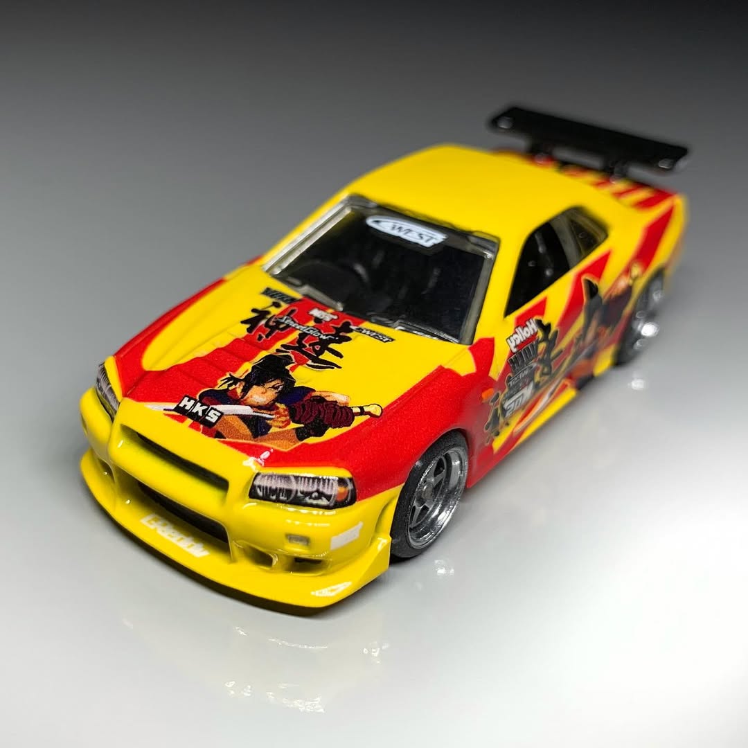 Street Racing Syndicate Nissan Skyline R34 Custom Hot Wheels