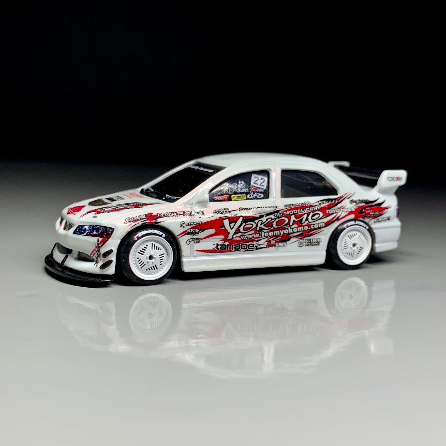 Yokomo D1GP Mitsubishi Lancer Evo 9 Custom Hot Wheels