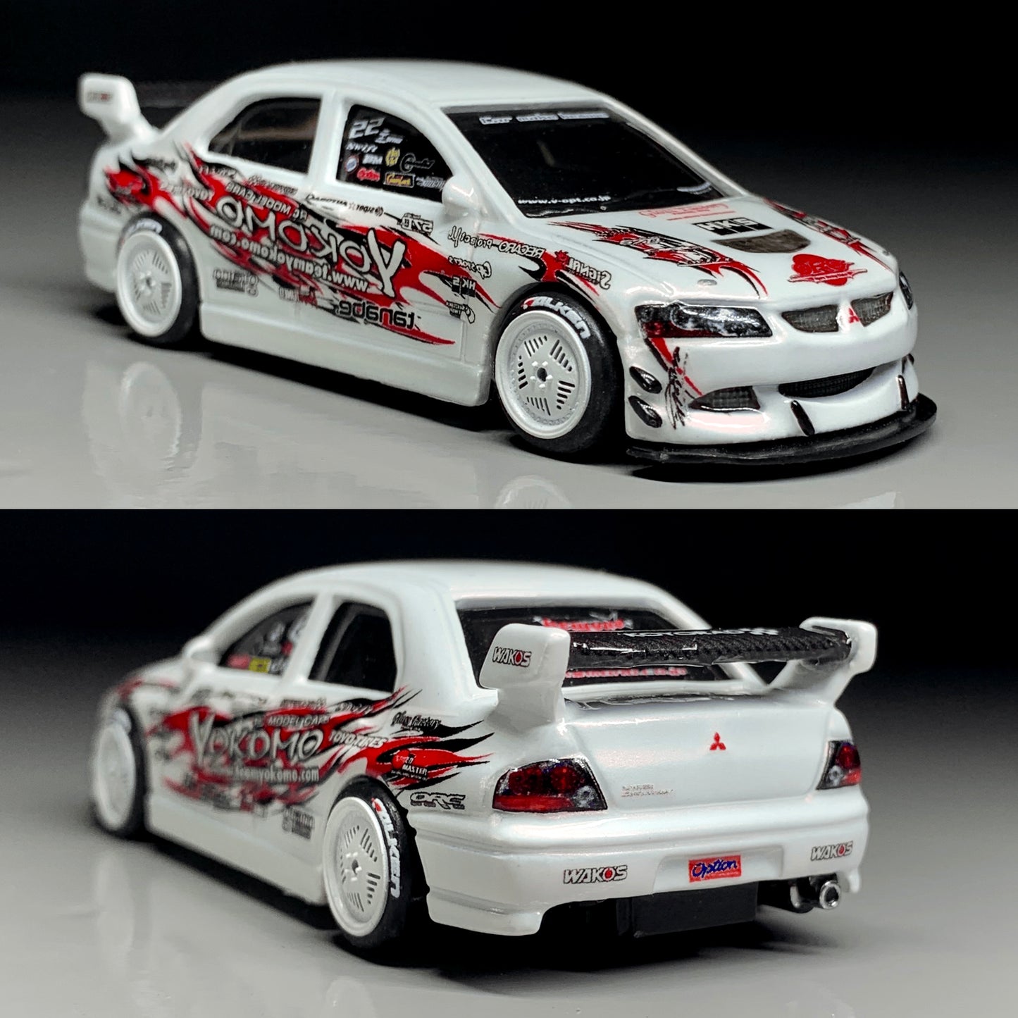 Yokomo D1GP Mitsubishi Lancer Evo 9 Custom Hot Wheels