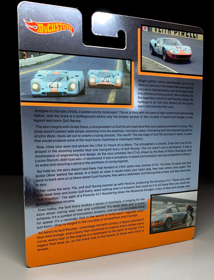 Gulf Ford Gt40 Custom Hot Wheels