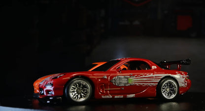 1/64 1/24 Fast&Furious Toretto's Rx7 Waterslide Decals 1:64