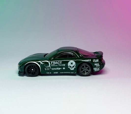 1/64 1/24  Need for Speed ProStreet Mazda Rx7 FD Waterslide decals
