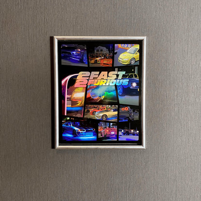 Fast & Furious Magic Posters | Holographic Wall Art Poster
