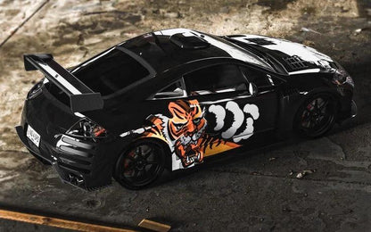 Need for Speed Most Wanted Big Lou's Eclipse White Toner Waterslide decals for 1:64 scale