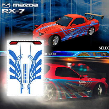 1:64 Street Racing Syndicate White Toner Waterslide decals for scale Skyline R34/ Mazda Rx7/ Subaru STi/ Toyota Supra/ Lexus
