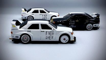 1/64 and 1/24 Asap Rocky Need for Speed Mercedes 190e Waterslide decals