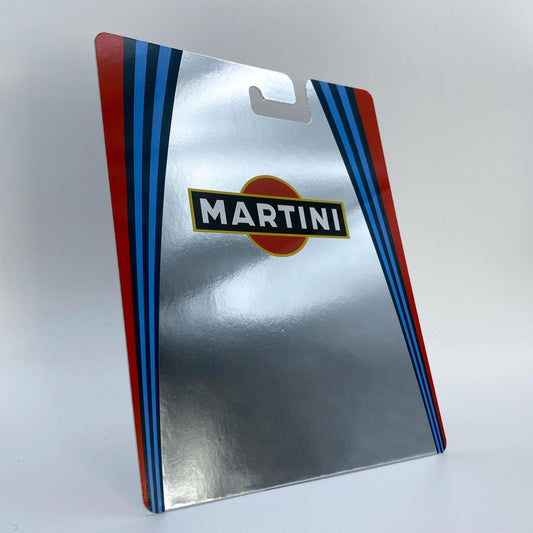 Martini chromed/foil CUSTOM Premium card for HW models