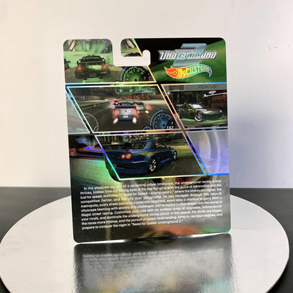 Need for Speed Underground 2 Holographic foil CUSTOM Premium card for HW and other 1/64 models