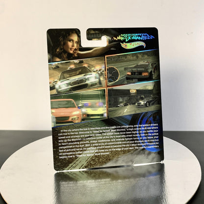 Need for Speed Most Wanted Holographic foil CUSTOM Premium card for HW and other 1/64 models