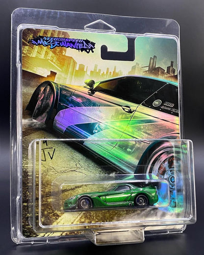 Need for Speed Most Wanted Holographic foil CUSTOM Premium card for HW and other 1/64 models