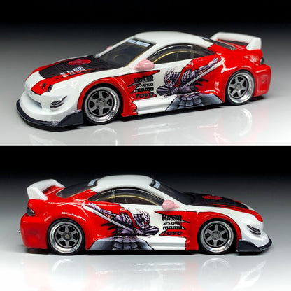 1/64 NFS Underground Vortex Acura Integra Samurai 1:64 Waterslide decals and Body kit for HW models