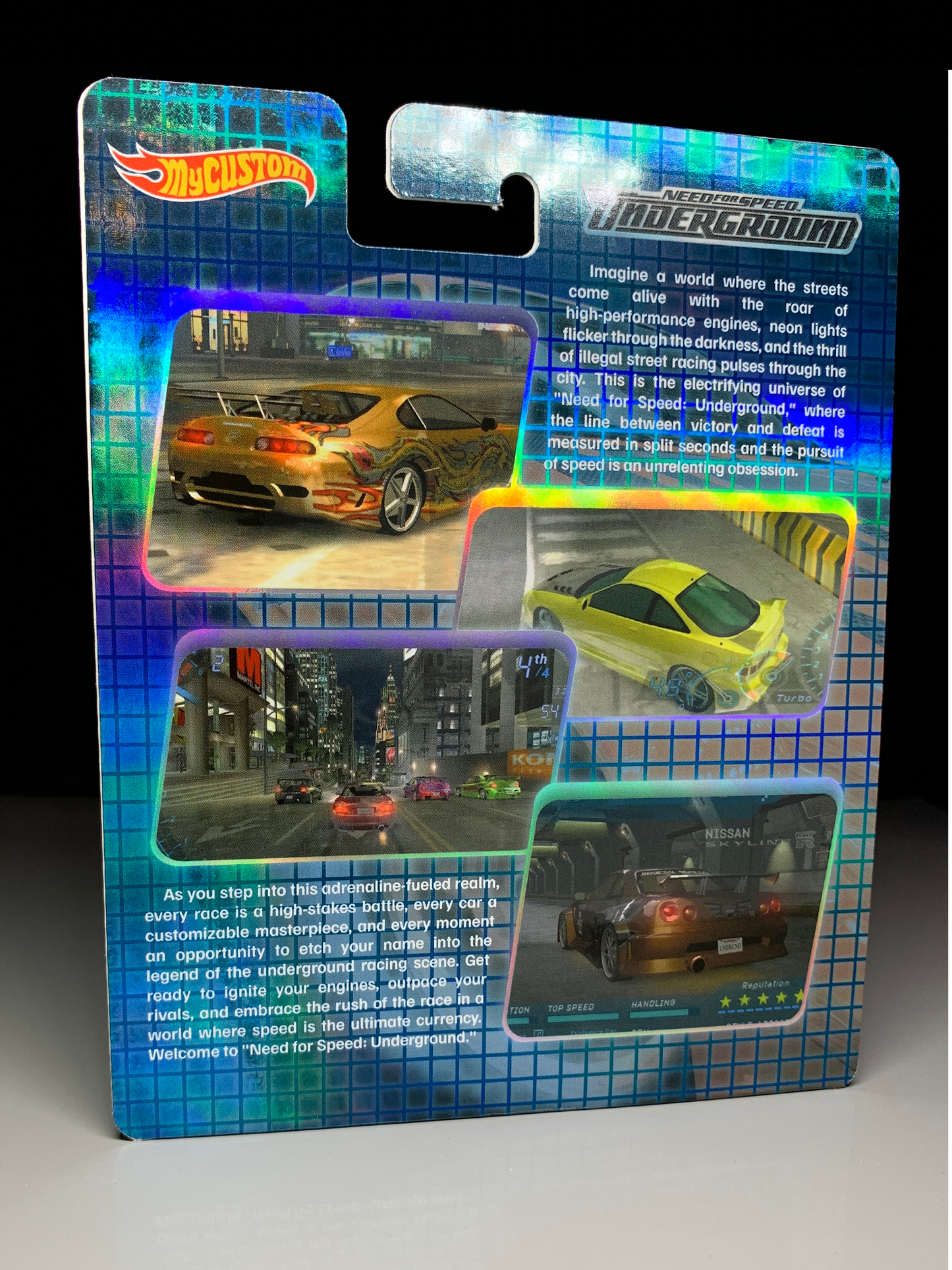 NFS Underground Chad's Honda S2000 Custom Hot Wheels 1/64